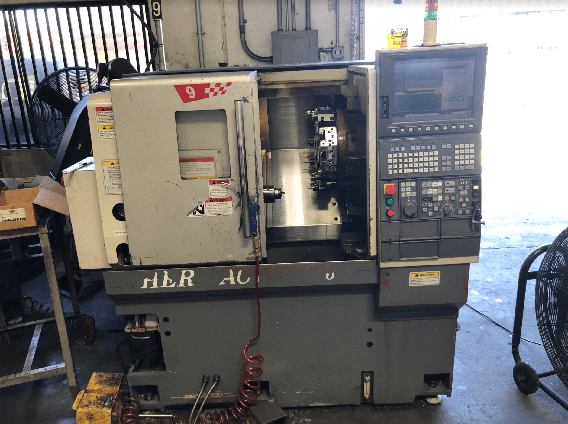 Okuma ES-L6II CNC Lathe, 2008 - Tailstock - Image 2