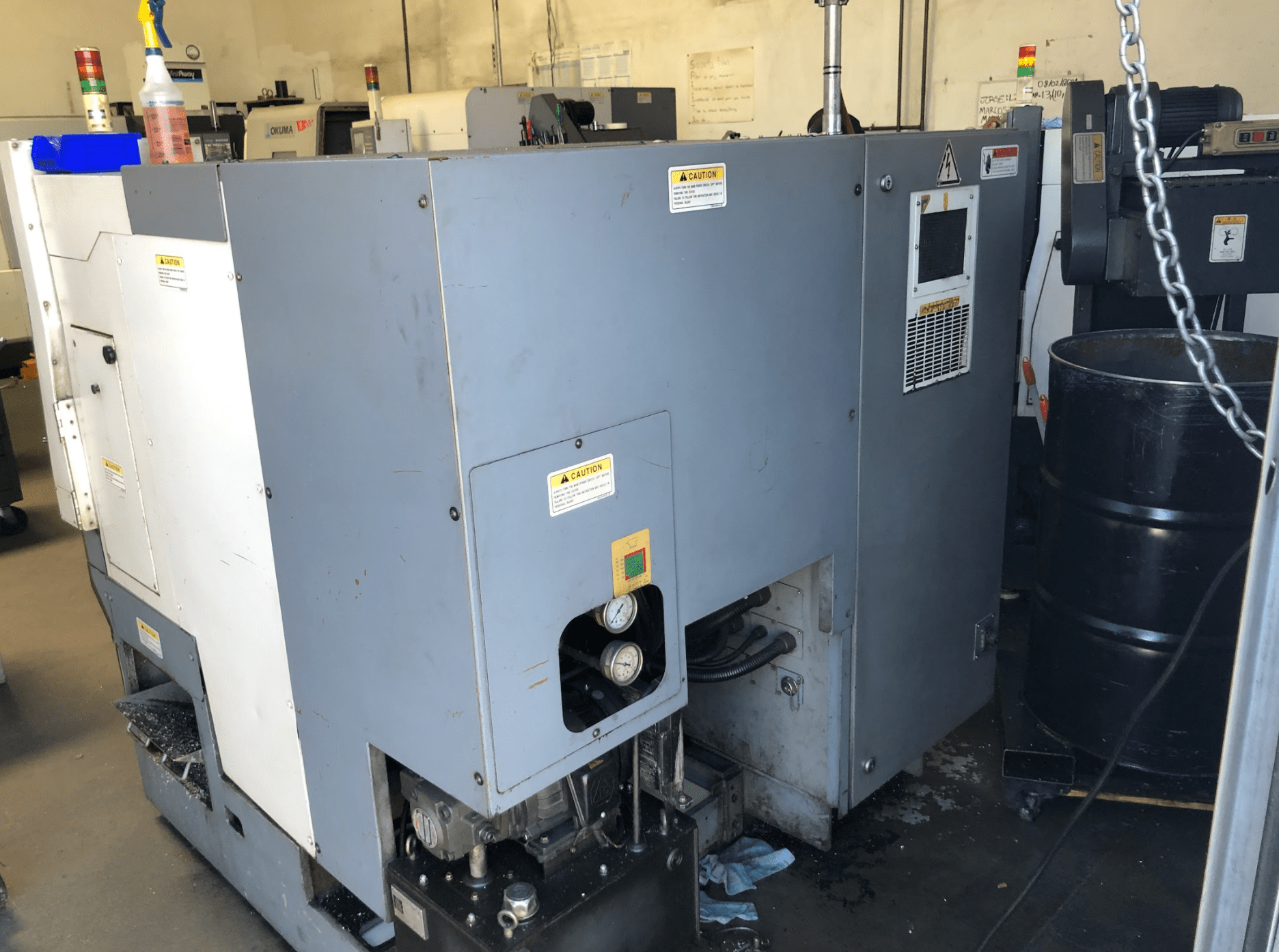 Okuma ES-L6II CNC Lathe, 2008 - Tailstock - Image 10