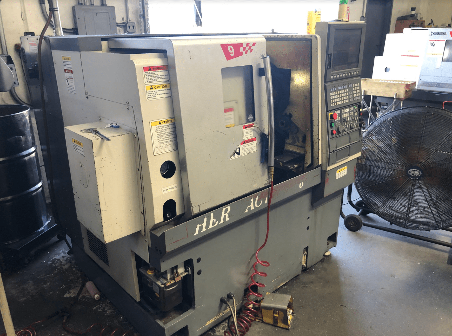 Okuma ES-L6II CNC Lathe, 2008 - Tailstock - Image 4