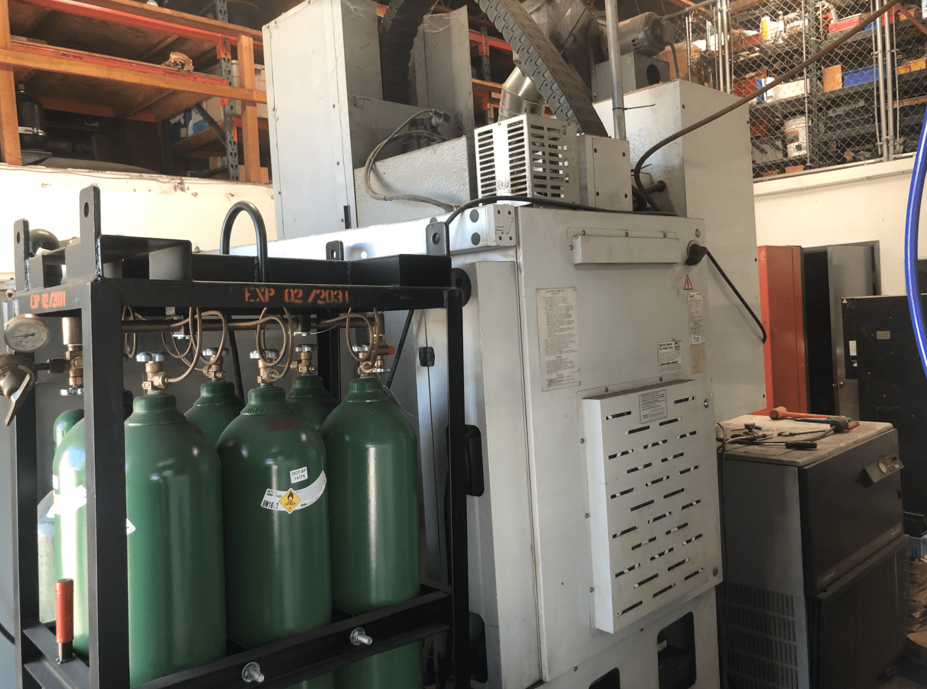 Haas Z4 500 CNC CO2 Laser, 2002 - Very Rare, 500W, 4th axis - Image 9