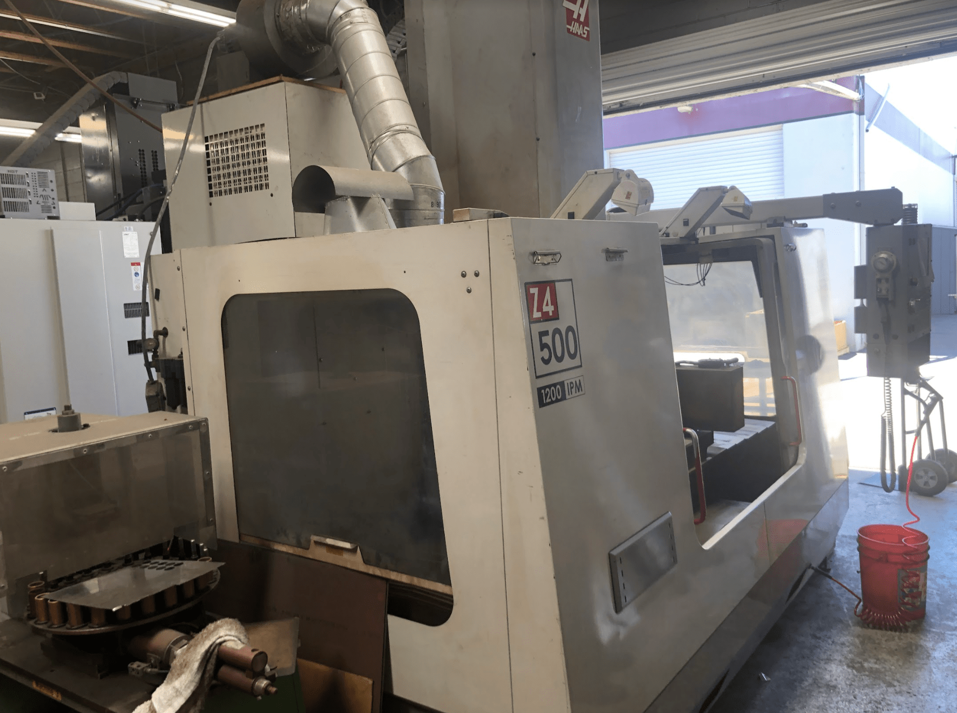 Haas Z4 500 CNC CO2 Laser, 2002 - Very Rare, 500W, 4th axis - Image 3