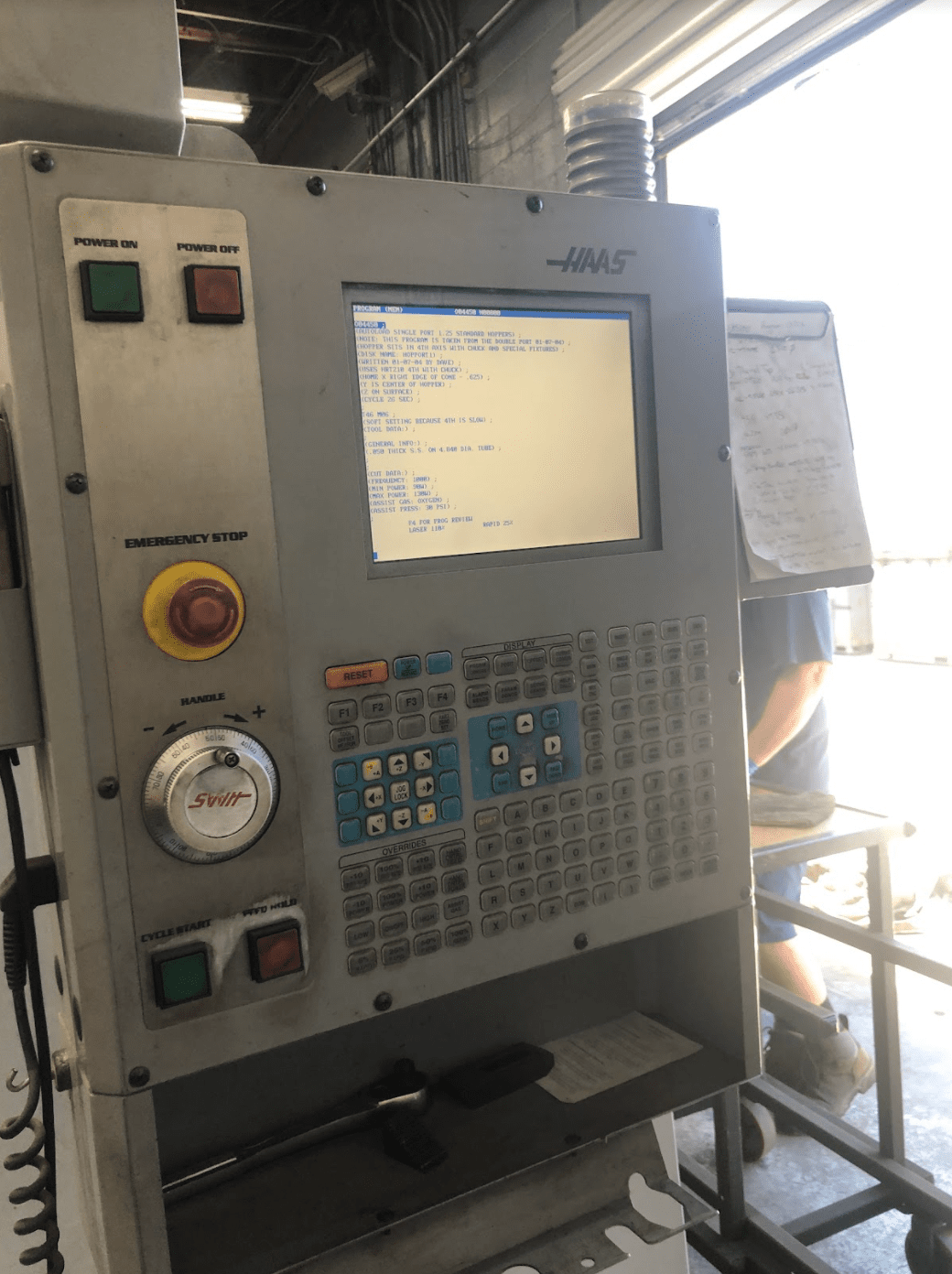 Haas Z4 500 CNC CO2 Laser, 2002 - Very Rare, 500W, 4th axis - Image 2