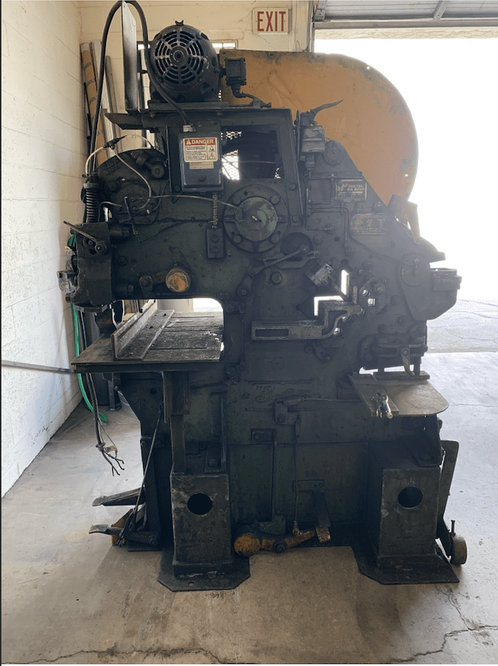 58 Ton Buffalo 1/2 Ironworker, 1955 - Some Tooling Included - Image 2