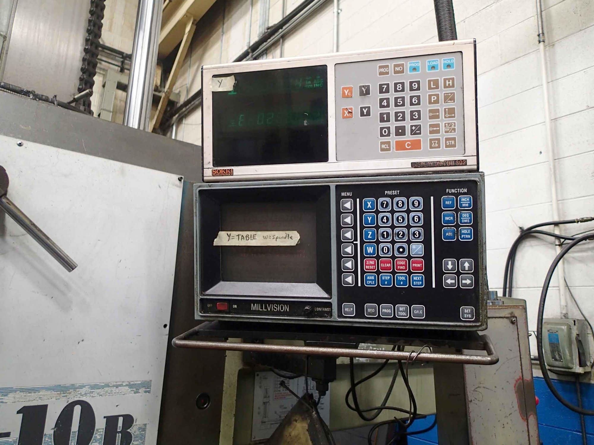 Shibaura BT-10B Horizontal Boring Mill, 1982- 55" x 63" Table - Image 3