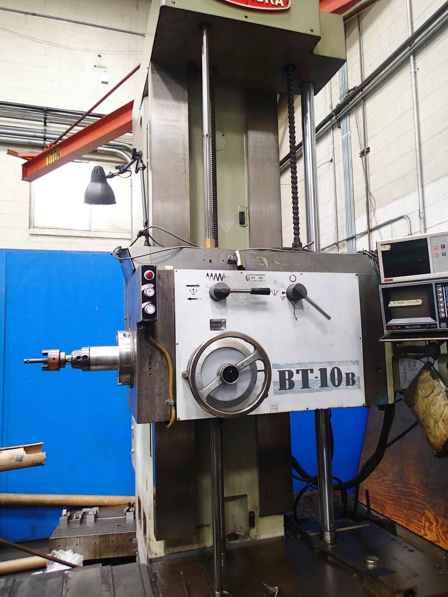 Shibaura BT-10B Horizontal Boring Mill, 1982- 55" x 63" Table - Image 4