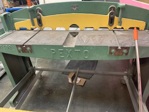 16 Gauge x 52" Pexto No.152 Shear - Image 3