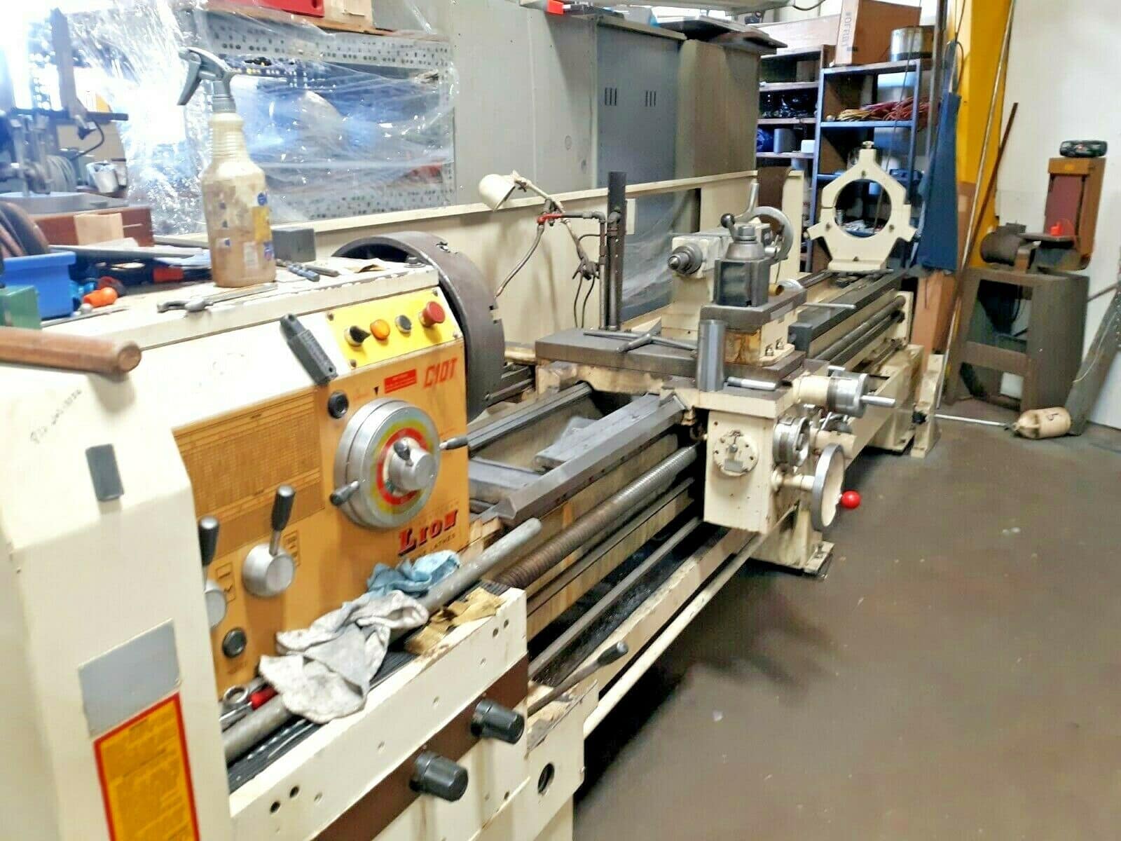 33" x 138" Lion C10T Manual Engine Lathe