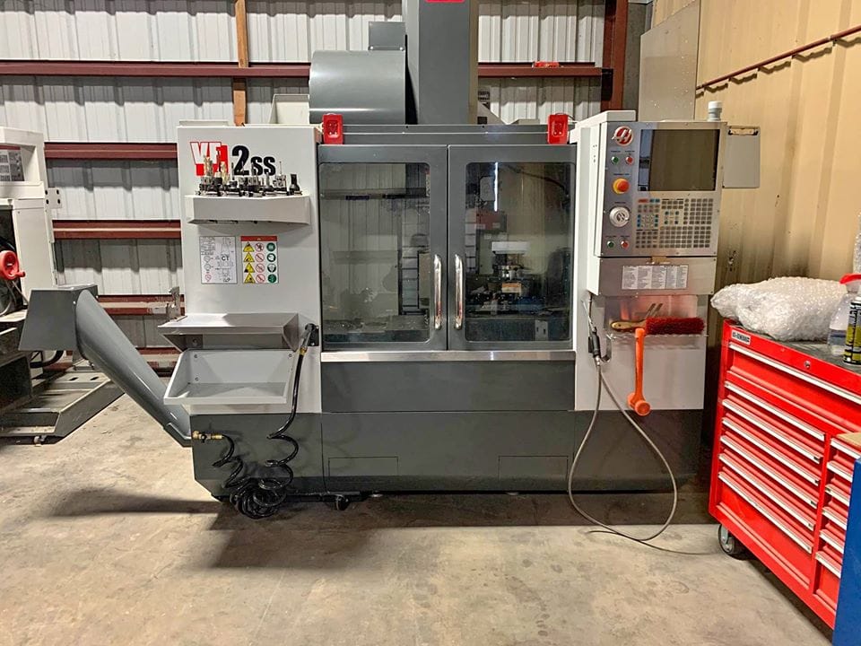Haas VF-2SS 5 Axis VMC, 2016 - Haas TR 160 Rotary, Low Hours