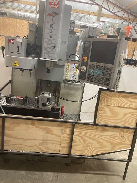 Haas TM-1 VMC, 2006 - 4th Axis, SHA5CS Rotary Indexer, Low Hours - Image 3