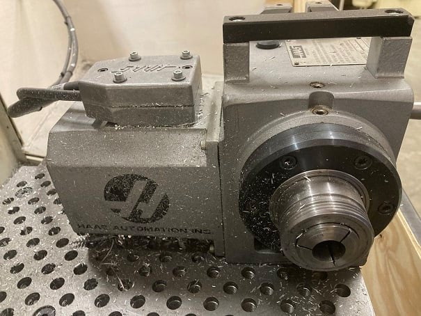 Haas TM-1 VMC, 2006 - 4th Axis, SHA5CS Rotary Indexer, Low Hours - Image 4