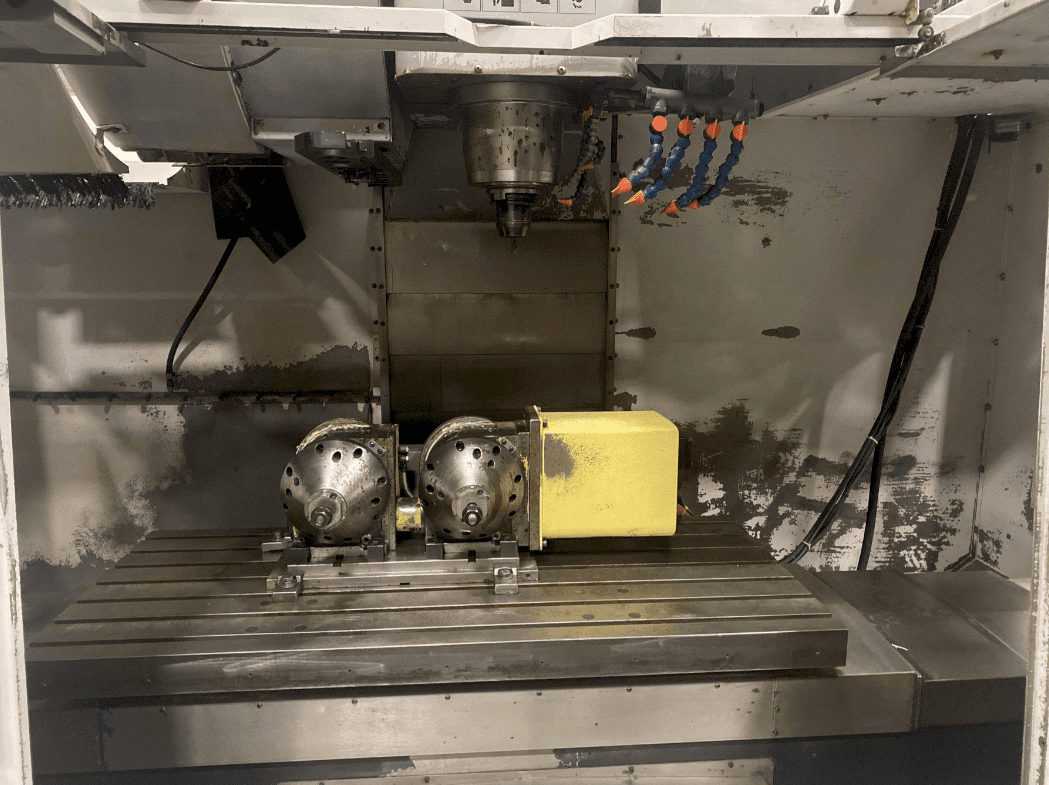 Haas VF-3YT/50 VMC, 2007 - Ext. Z-Axis, 2-Speed Gearbox, 4th Axis - Image 6