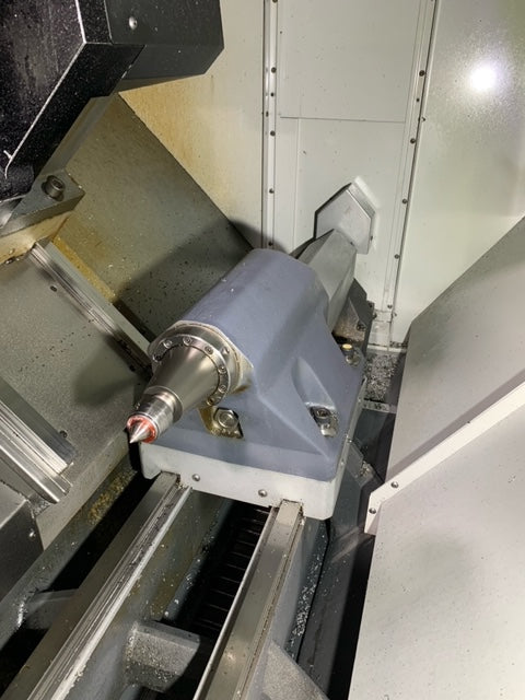 Haas ST-30 CNC Lathe, 2015 - C Axis, Auto Door, Tailstock, CC, Live Tooling - Image 5