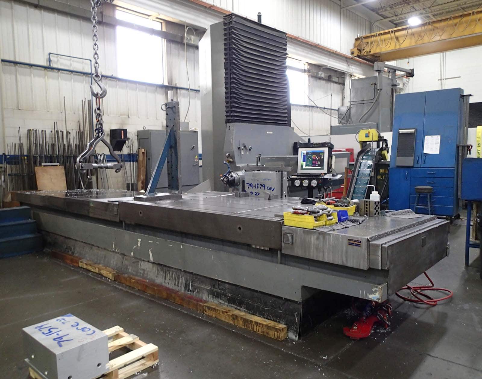 Tarus Gun Drill, 1998- 96" Drill, 96" x 60" Table, 15 HP
