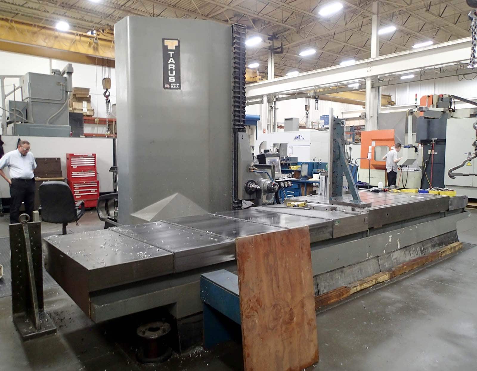 Tarus Gun Drill, 1998- 96" Drill, 96" x 60" Table, 15 HP - Image 2