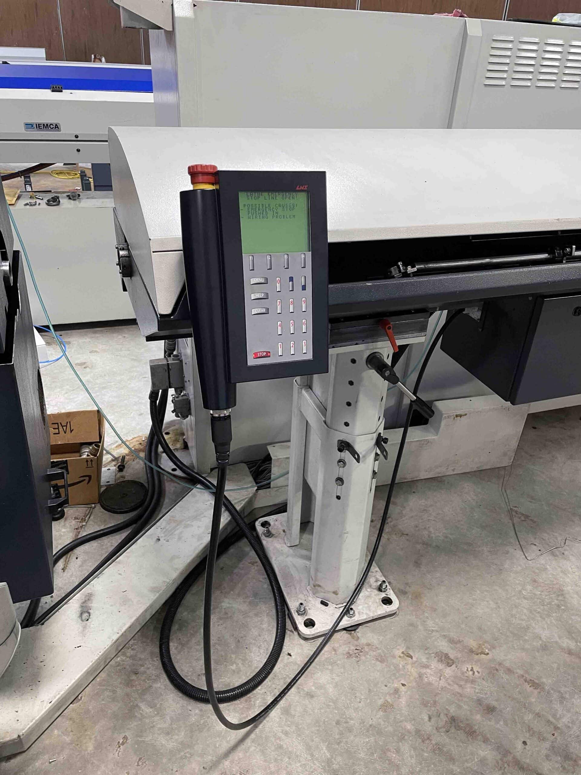 Traub TNL26 CNC Swiss Lathe, 2001- LNS Bar Feeder, Mist Collector, Conveyor, 34 Stations, Live Tools - Image 5