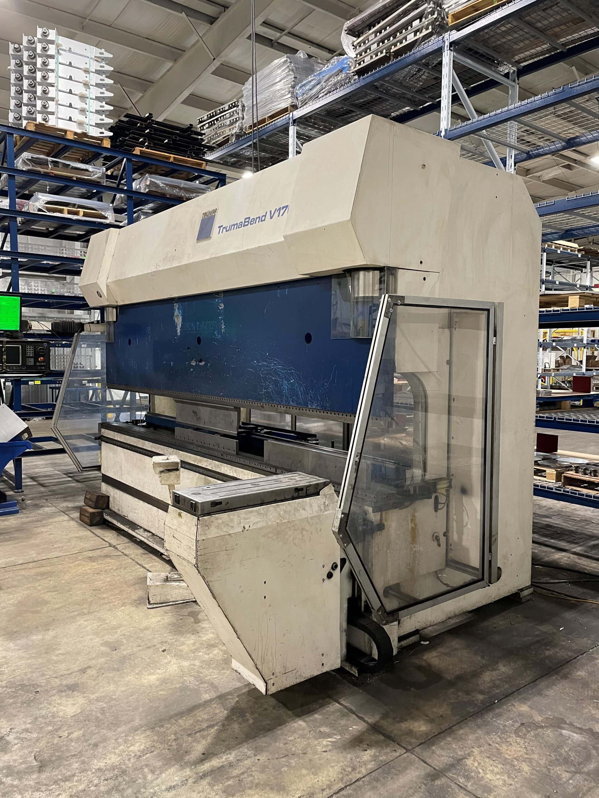 187 Ton x 13' Trumpf Trumabend V170 CNC Press Brake, 1997- 4-Axis Backgauge - Image 3