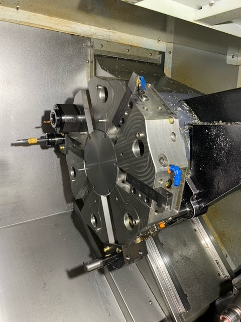 Haas ST-30 CNC Lathe, 2015 - C Axis, Auto Door, Tailstock, CC, Live Tooling - Image 3