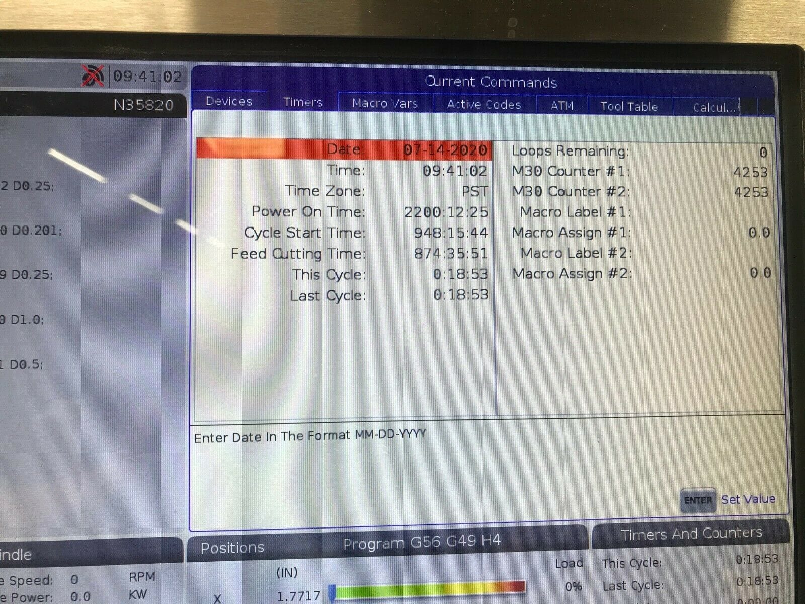 Haas VF-3YT VMC 2017 - 4th Ready, WIPS, Thru Spindle, Low Hours - Image 6