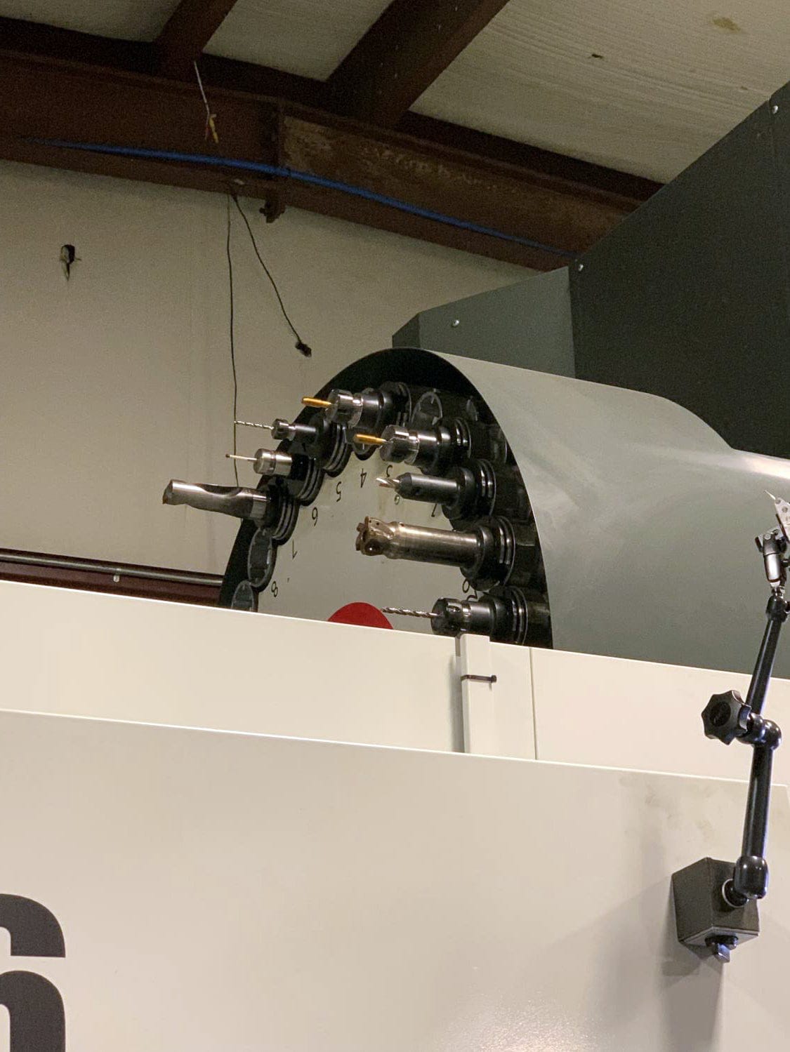 Haas VF-6/50 VMC, 2019- Clean, Low Hours, 50 Taper, HRT-310,WIPS,Chip Auger, 1,000PSI TSC, 4th Axis Ready, High Speed Machining, Stallion Trunnion, Available Tooling - Image 8