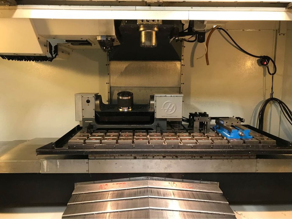 Haas VM-6 VMC, 2010 - TR-160 5 Axis Trunnion, Probe, Programmable Coolant - Image 5