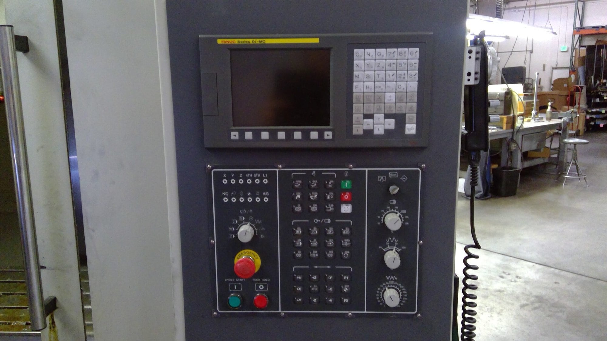 Hardinge Bridgeport XV100 CNC VMC, 2007 - Fanuc Series Oi-MC Control - Image 5