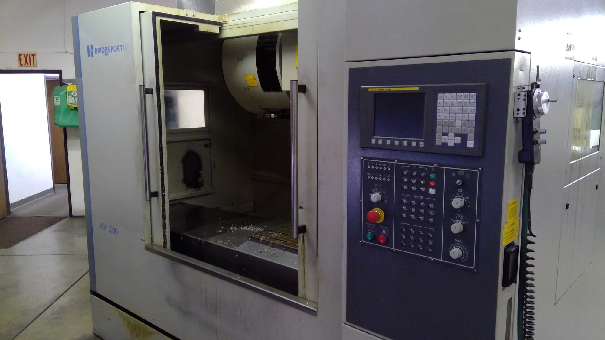 Hardinge Bridgeport XV100 CNC VMC, 2007 - Fanuc Series Oi-MC Control - Image 4