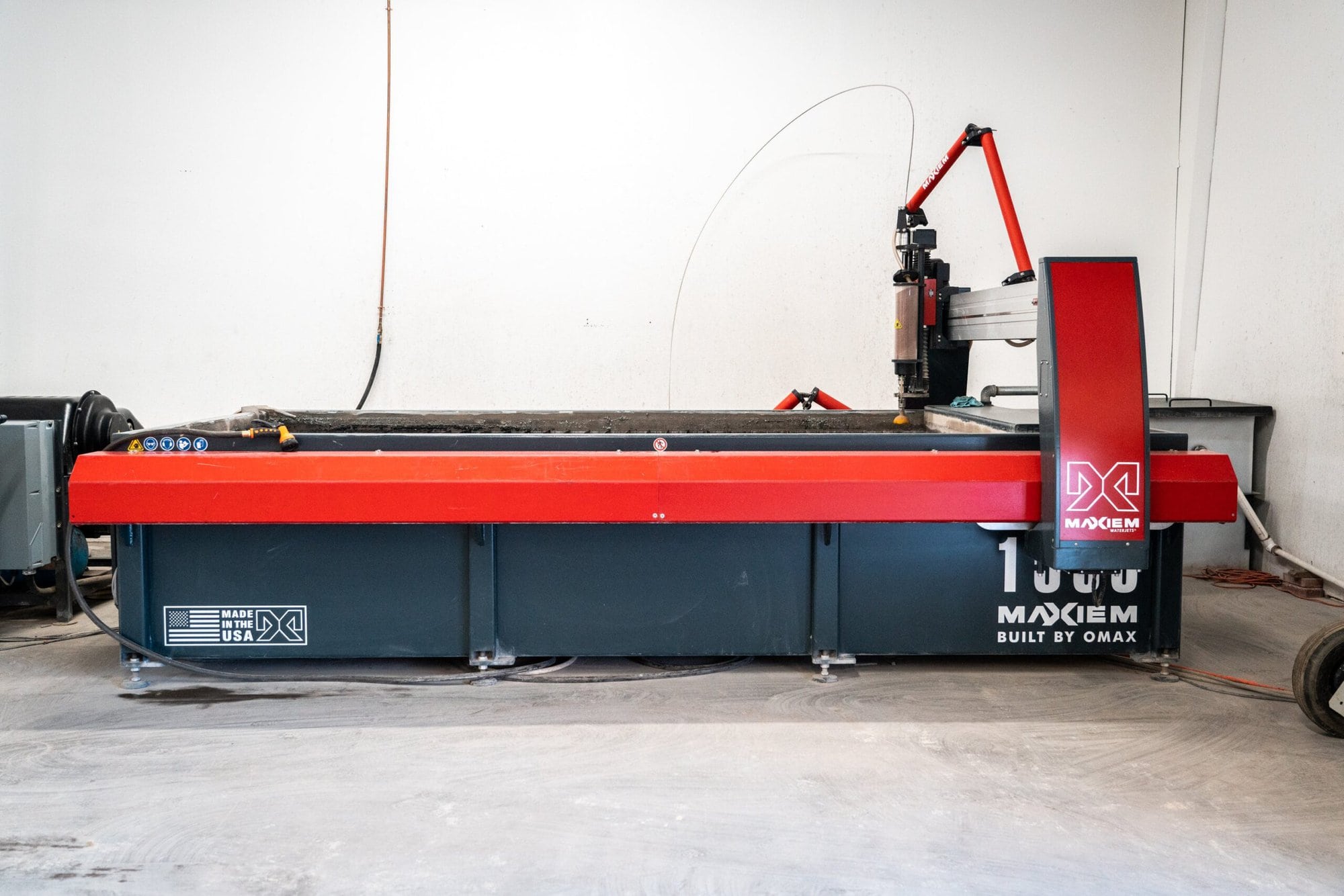 5' x 10' Omax Maxiem 1530 CNC Waterjet, 2019- 50,000 PSI