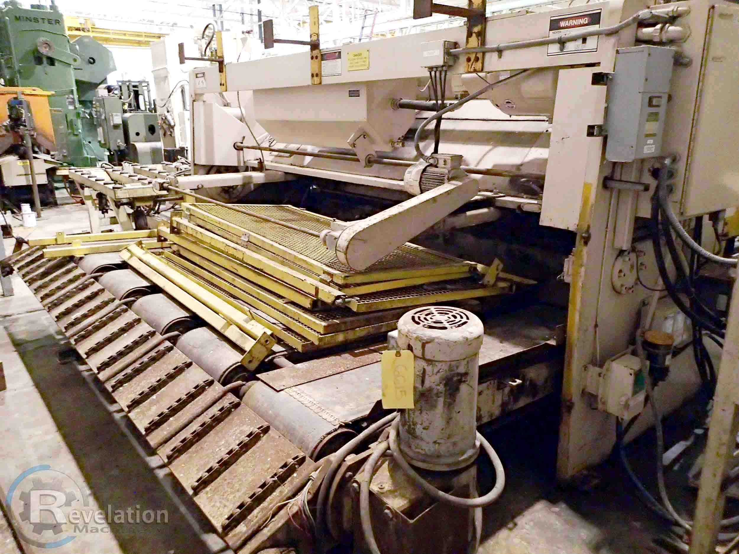 1/2" x 12' Wysong H-5012 Shear, 1995 - 3 Axis Backgauge, Power Table, Auto Conveyor Stack - Image 7