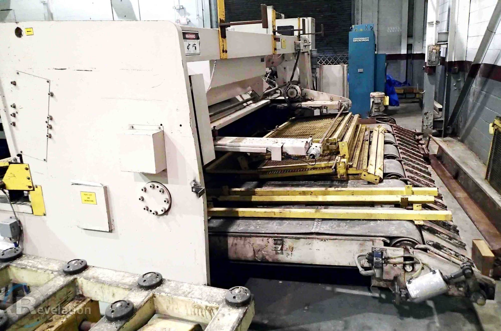 1/2" x 12' Wysong H-5012 Shear, 1995 - 3 Axis Backgauge, Power Table, Auto Conveyor Stack - Image 9