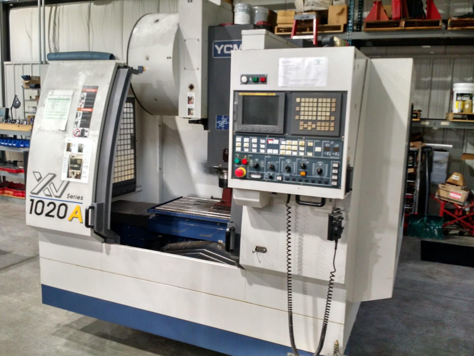 YCM XV1020A VMC, 2007 - 10K RPM Spindle