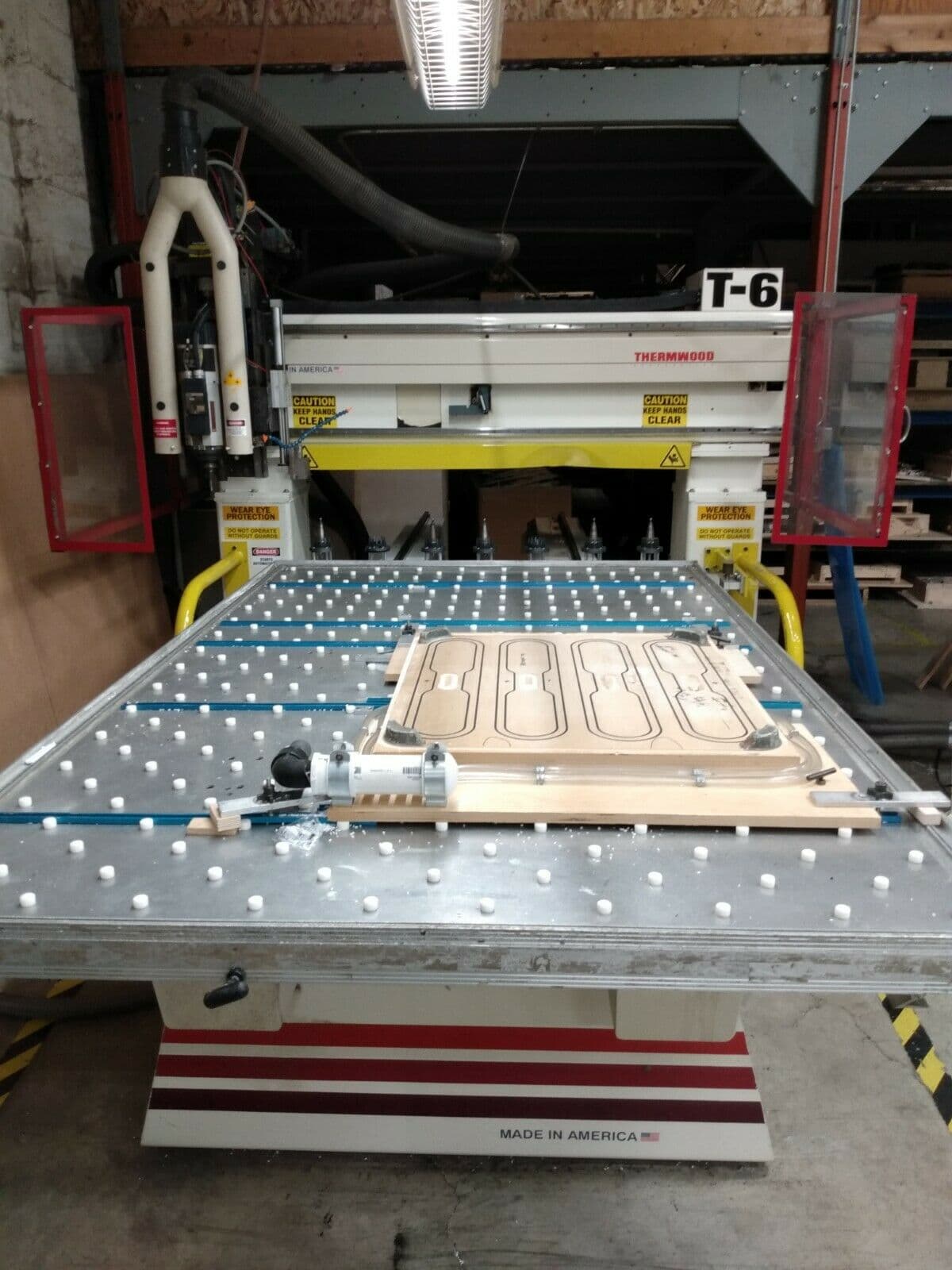 5' x 8' Thermwood Model 40 CNC Router, 2007 - 3 Axis, ATC - Image 4