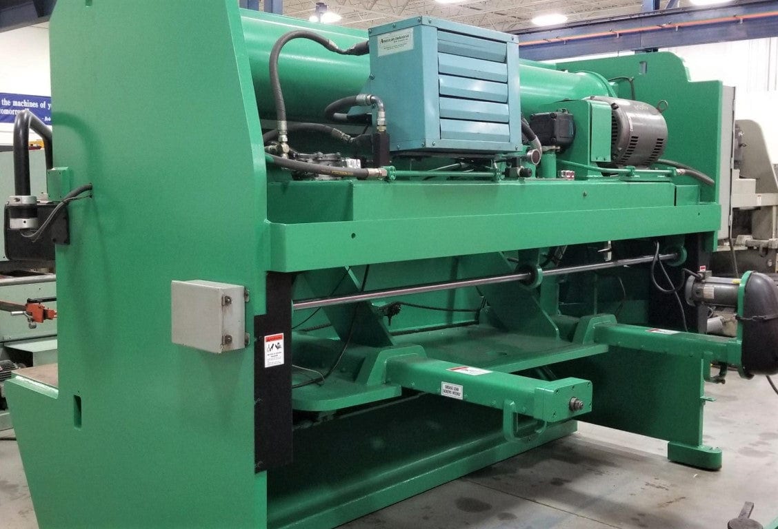 1/2" x 10' Accurshear 850010 Shear, 1996 - Powered Front Operated Back Gauge - Image 3