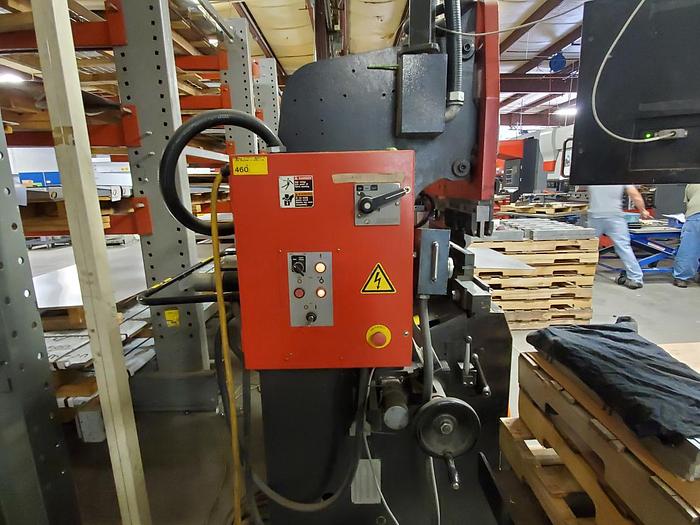 35 Ton X 4' Amada RG-35S CNC Press Brake, 1998 - NC9EX-II Control, (2) Finger Assemblies, Full Set of Punch Holders - Image 5