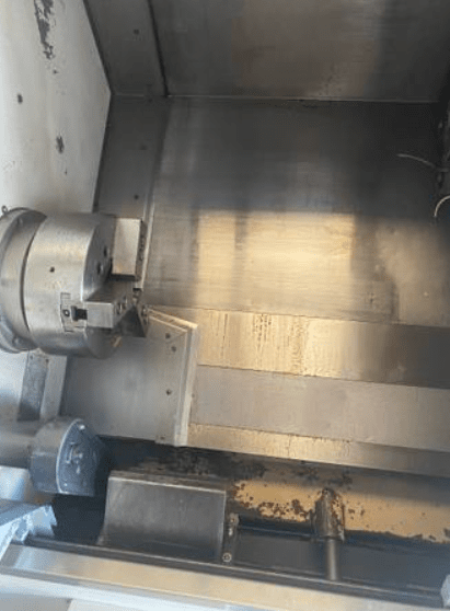 Chevalier FCL-1028 CNC Lathe, 2006 - Low Hours, Hydraulic Power chuck, Tailstock, Chip Conveyor - Image 3