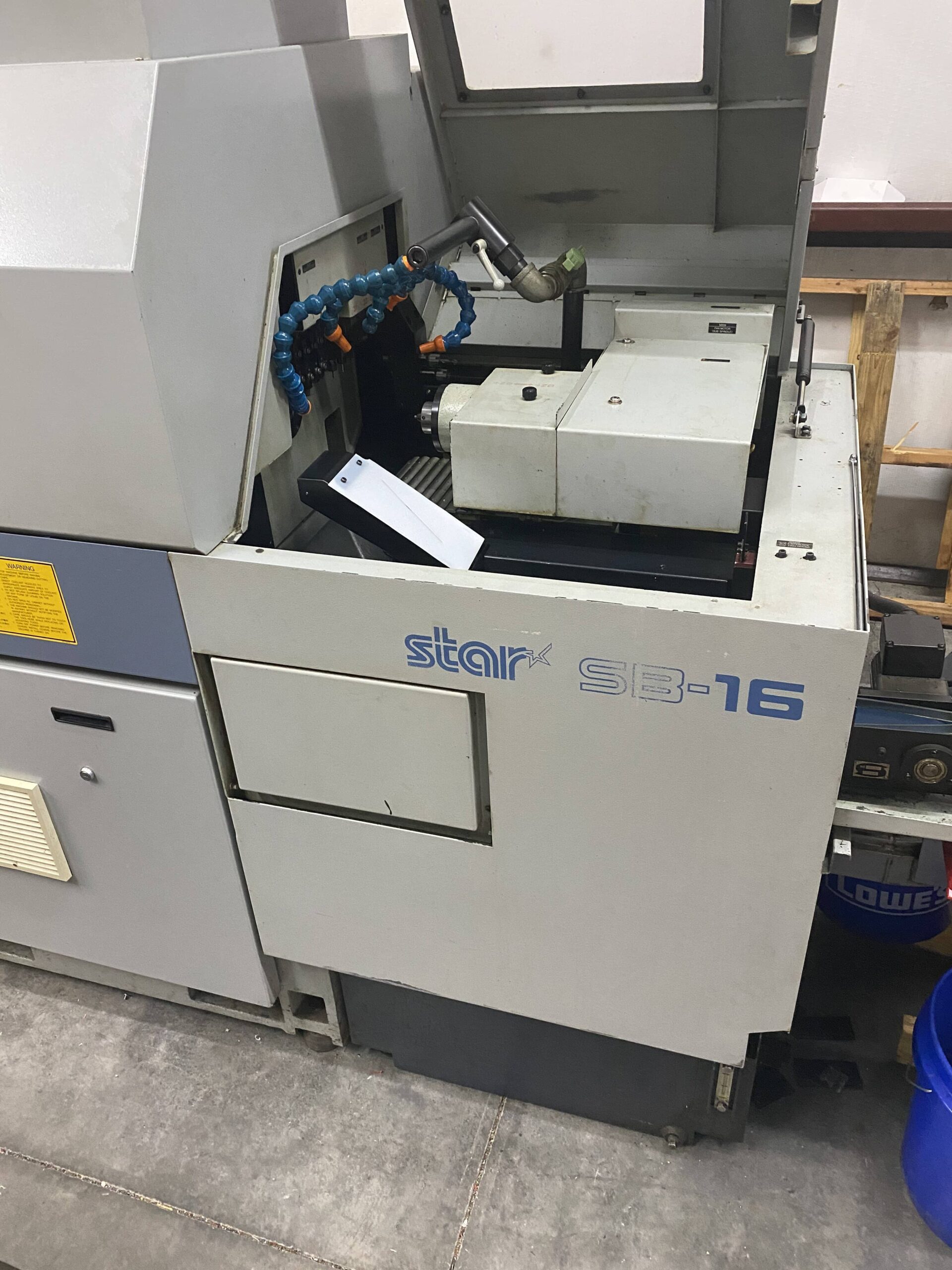 Star SB-16 Swiss CNC Lathe, 2004- Star ASO-16 13 ft. Barfeeder - Image 2