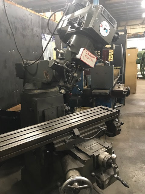 Republic - Lagun FT-1 Manual Vertical Milling Machine, 1985