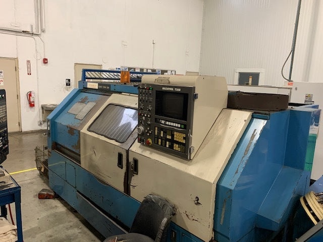Mazak Quick Turn 28N CNC Lathe, 1994 - Tailstock, Under Power, Pre Removal Pricing