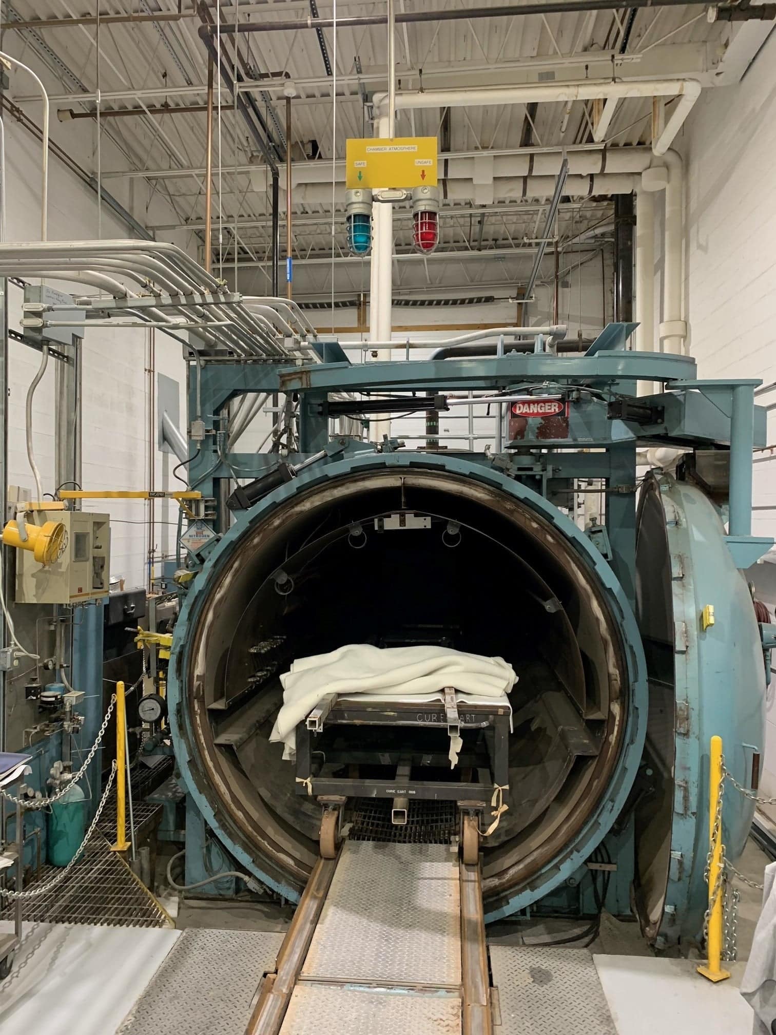 8' x 19' Welding & Steel Fabrication Autoclave, 1985