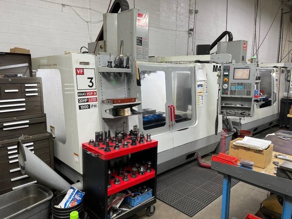 Haas VF-3B CNC VMC 2004 - 4th Axis Ready