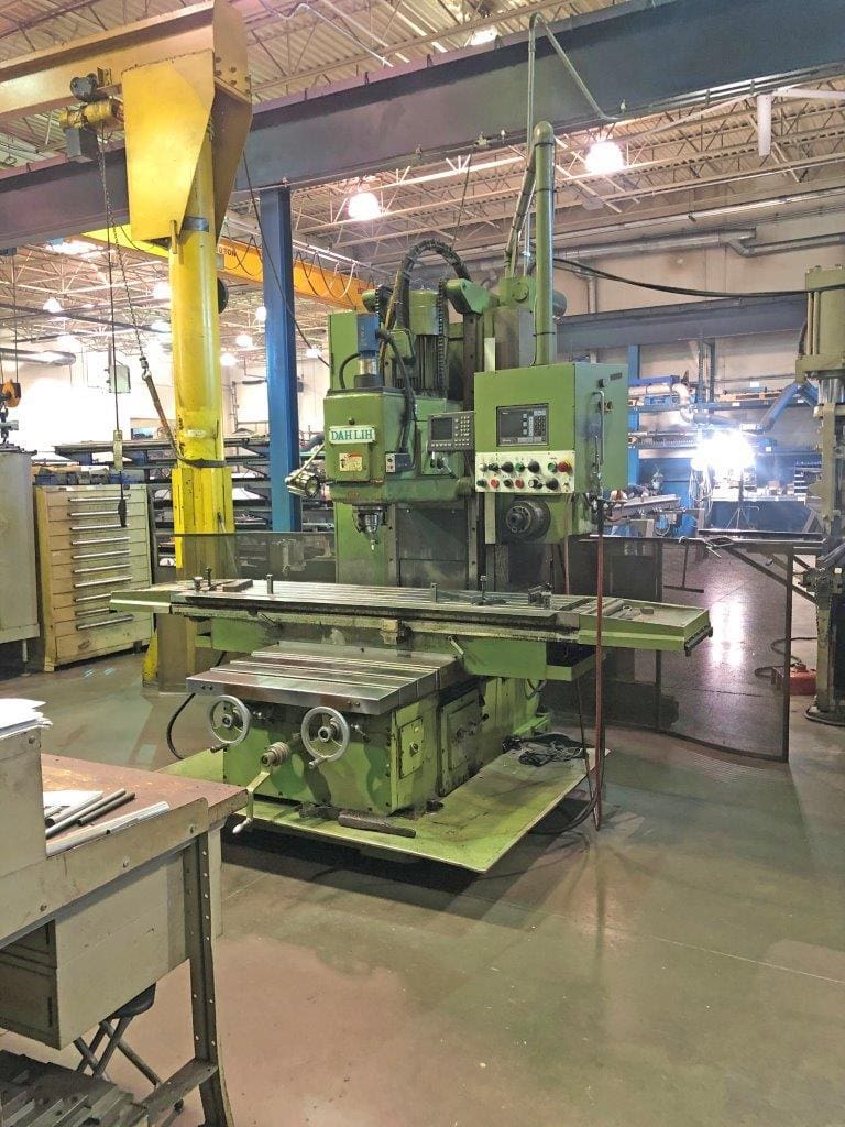 DahLih DL-V1600 VMC, 2007 - Dual Spindle Milling Machine