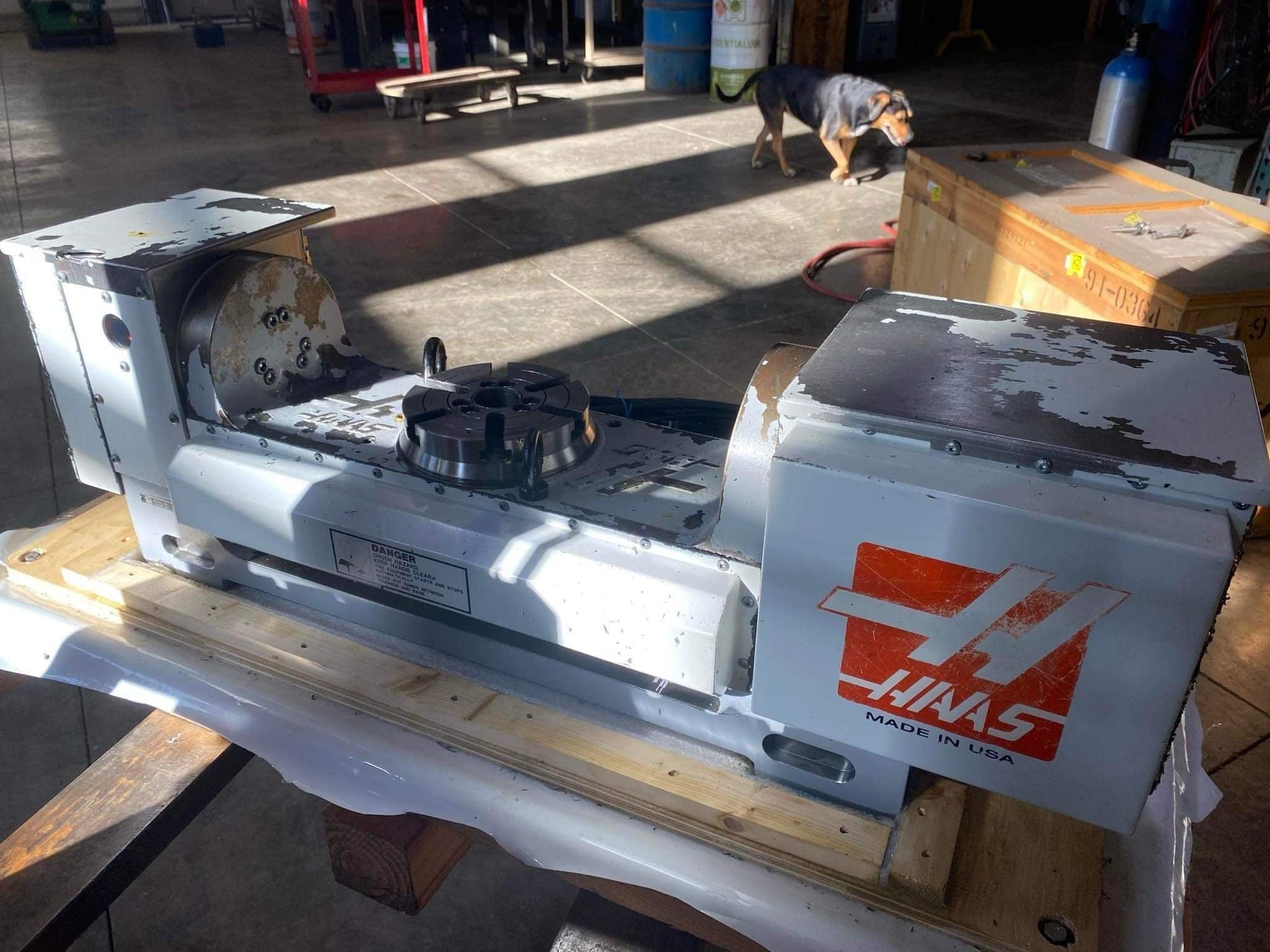 Haas TR-160H Trunnion Table, 2005 - 5th Axis Sigma 1