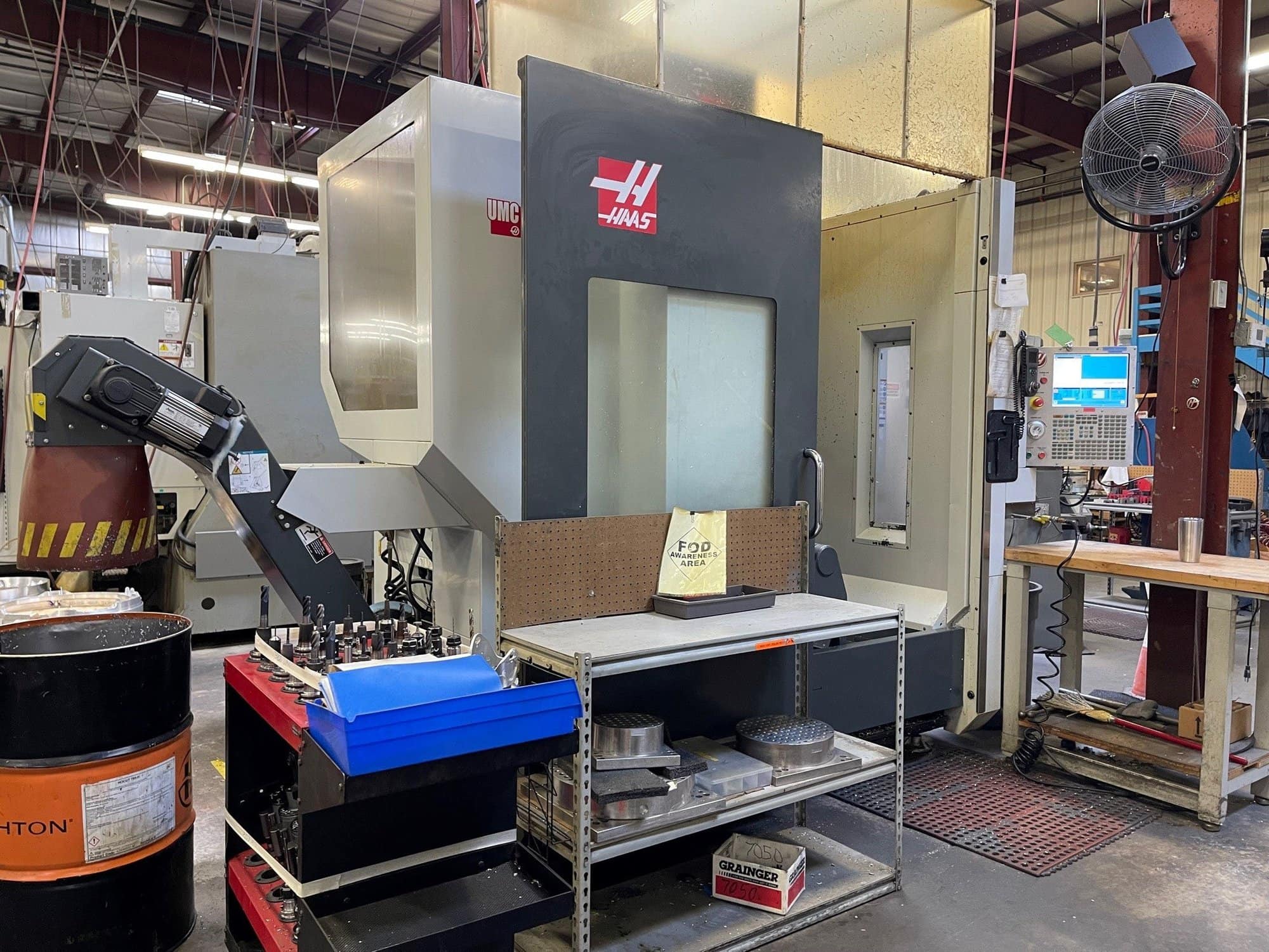 Haas UMC-750 5-Axis VMC, 2015 - Hi Speed Machining, TSC, 12K RPM Spindle, Exp Mem