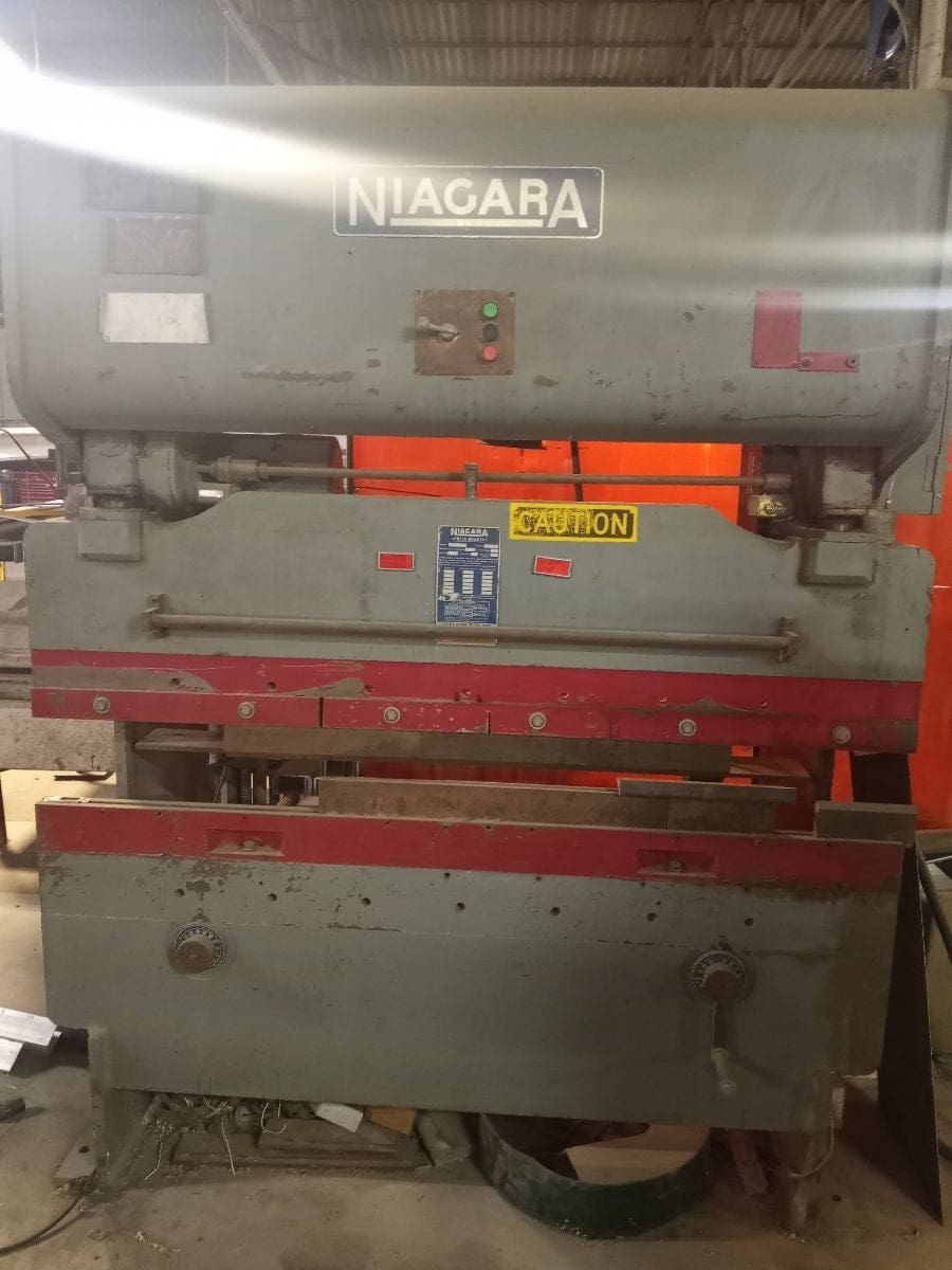55 Ton x 6' Niagara IB-3-6-56 Press Brake, 1995