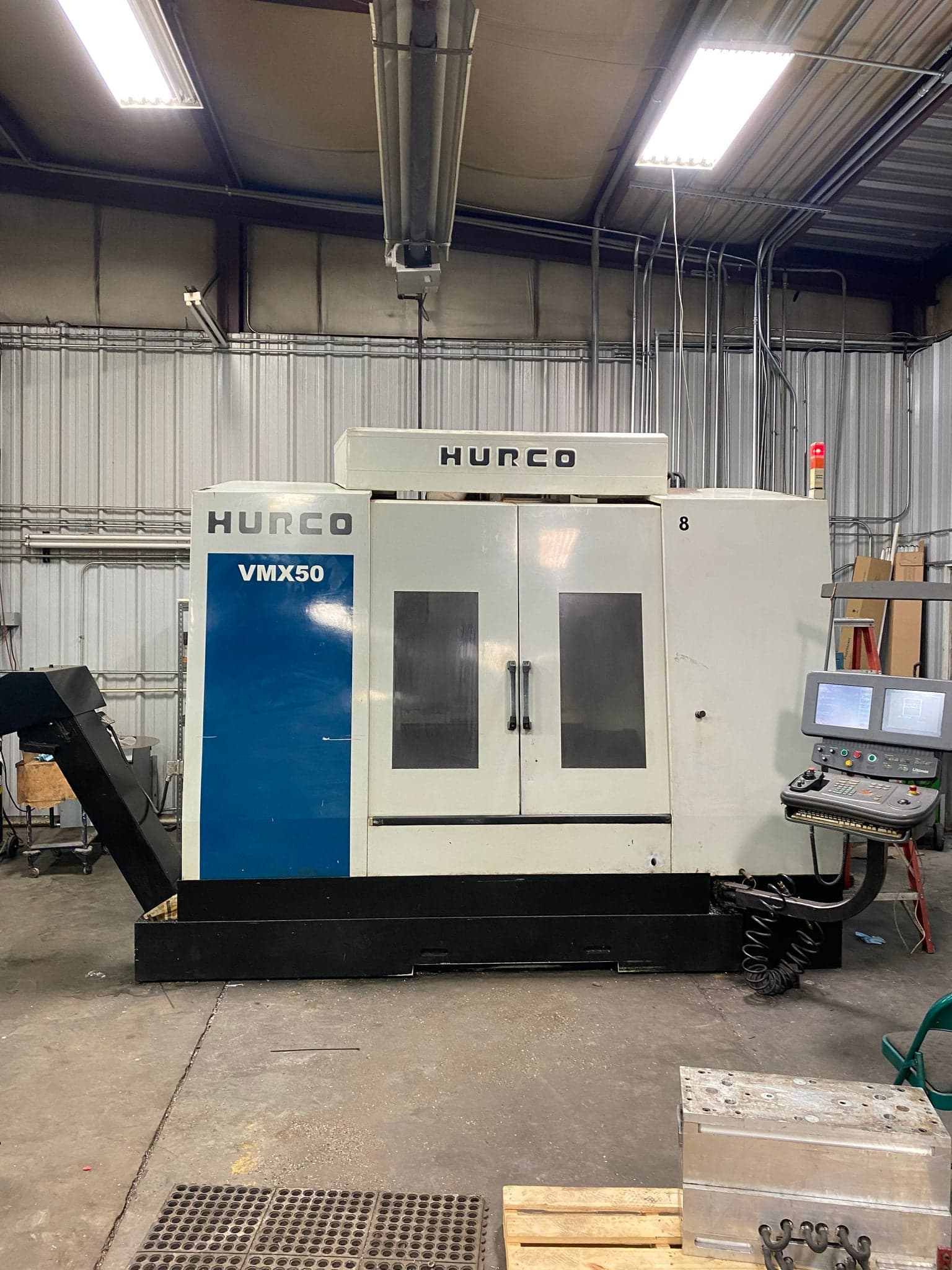 Hurco VMX50 CNC VMC, 2001 - TSC, 10k Spindle