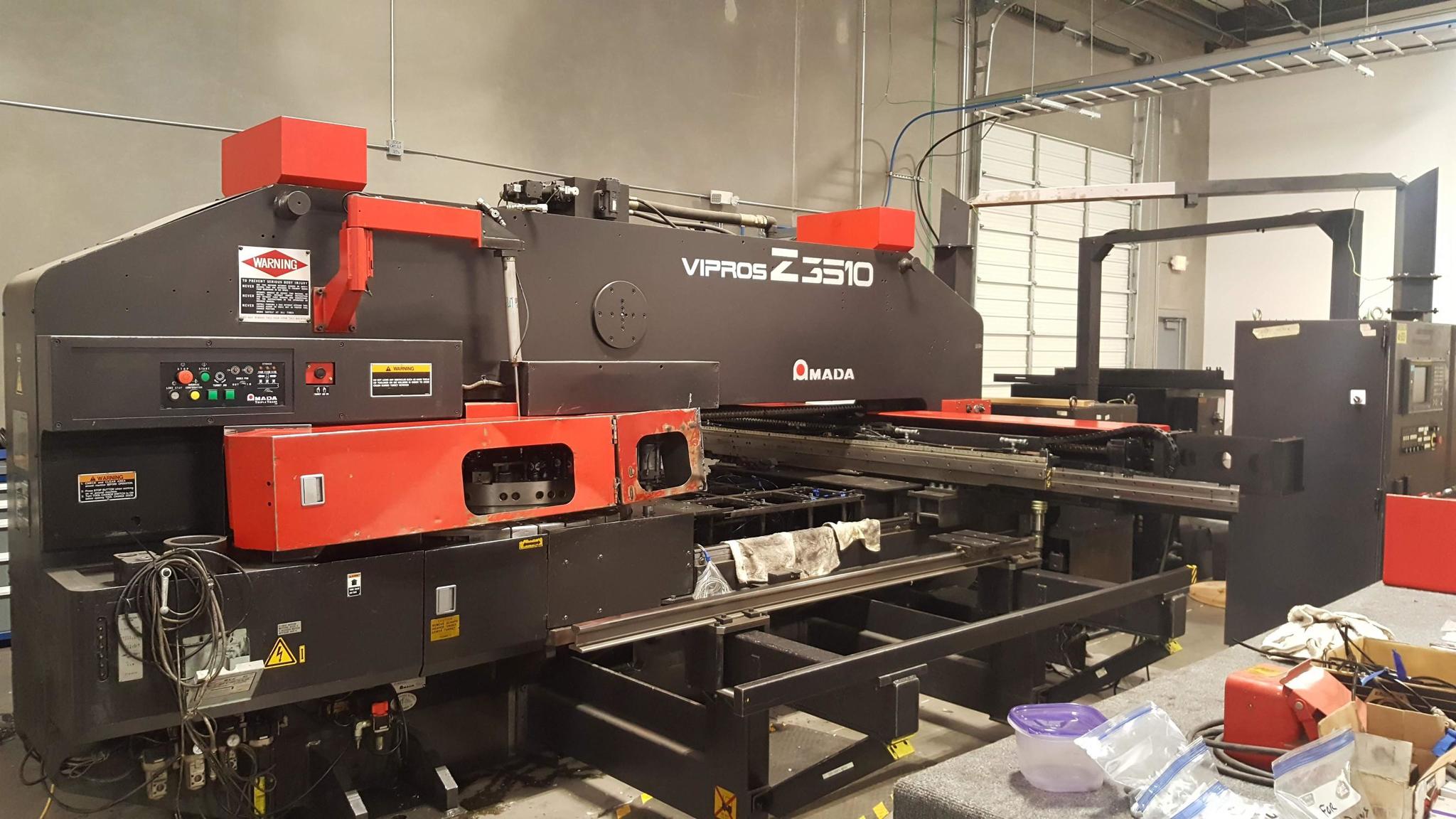 30 Ton Amada Queen Vipros Z3510 CNC Turret Punch Press, 2000