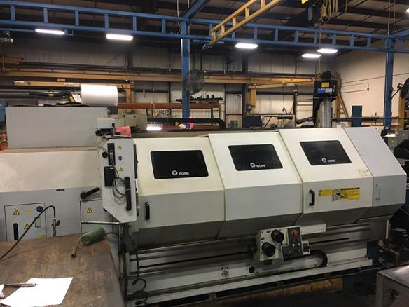 Romi M27 CNC Teach Lathe, 2006 - Fanuc 21i Control, Turret Option
