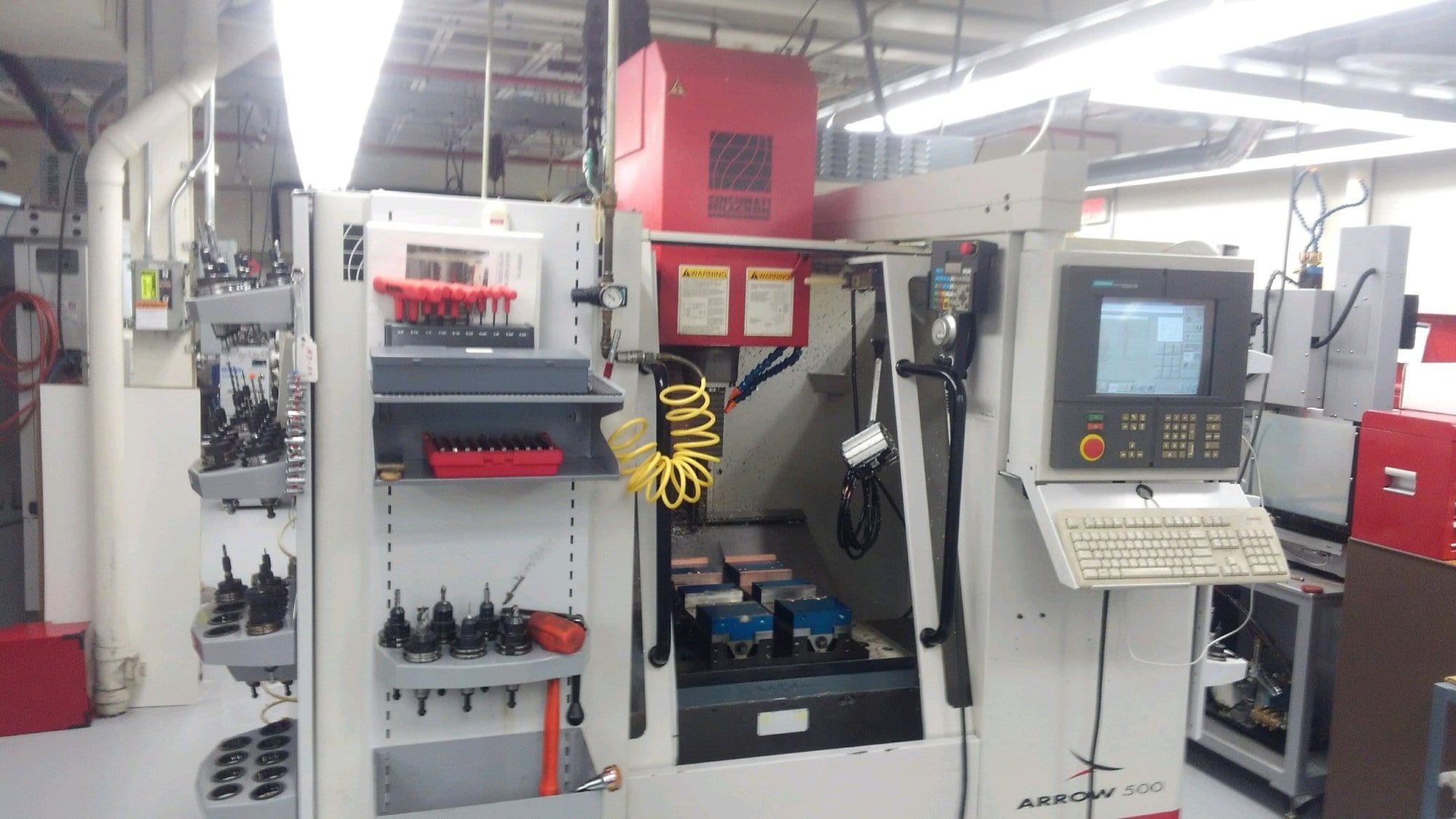 Cincinnati Milacron Arrow 500, 1997 - Siemens, Known Issue