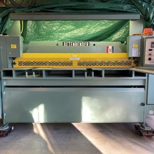 3/16" x 6' Betenbender 1875-6 CNC Shear, 2017- Only Used Once