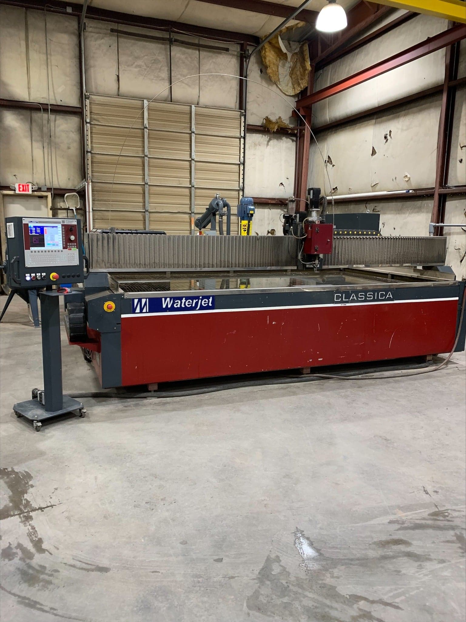 6' x 11' Waterjet Corp. CL510-S50-S, 2018 - Low Hours