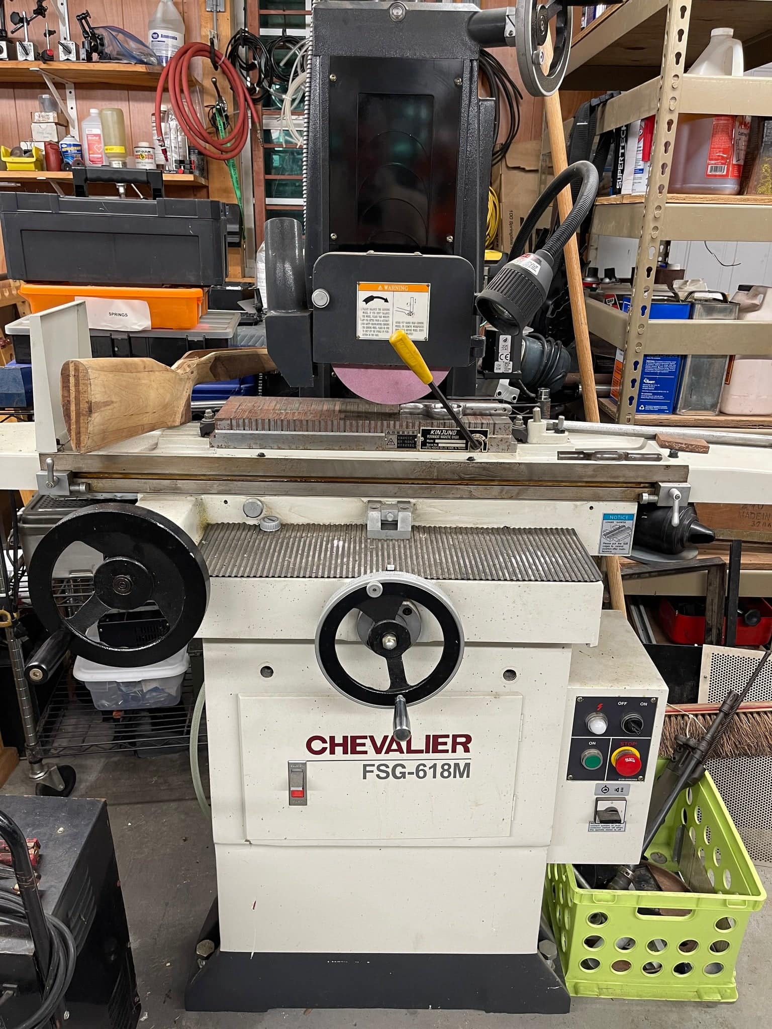 Chevalier FSG618M Manual Precision Hand Surface Grinder, 2013 - Image 2